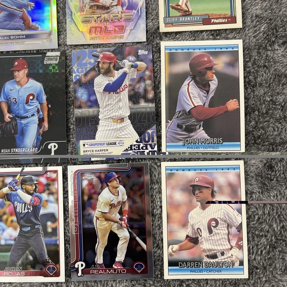 Philadelphia‎ Phillies Baseball 29 Card Lot - Rookies, Stars, Inserts, Parallels